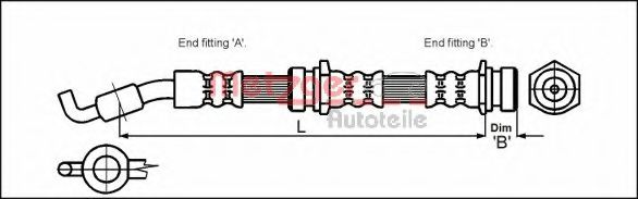 Imagine Furtun frana METZGER 4114061