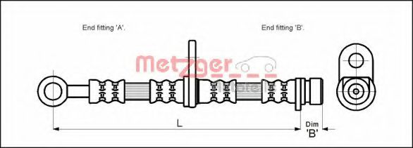 Imagine Furtun frana METZGER 4115152