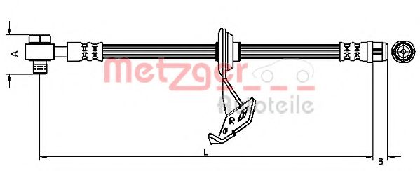 Imagine Furtun frana METZGER 4116206