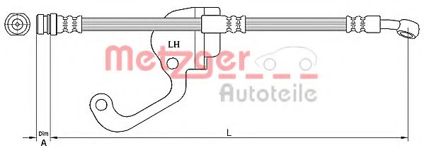 Imagine Furtun frana METZGER 4116229