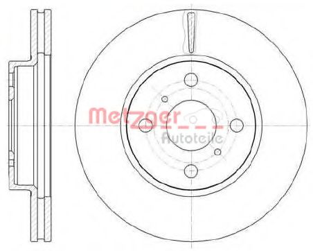 Imagine Disc frana METZGER 61005.10