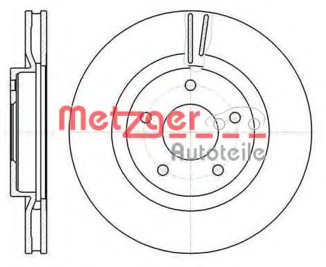 Imagine Disc frana METZGER 61087.10