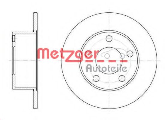 Imagine Disc frana METZGER 6123.00