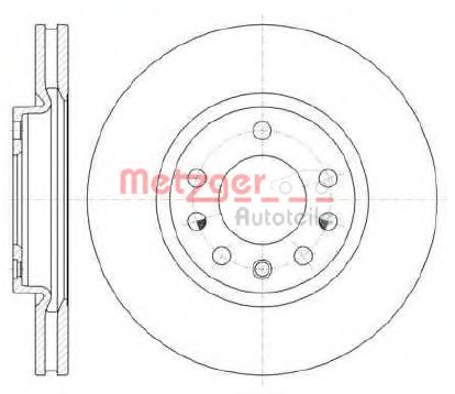 Imagine Disc frana METZGER 61318.10