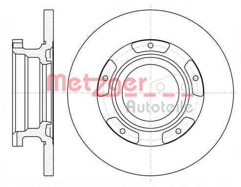 Imagine Disc frana METZGER 61332.10