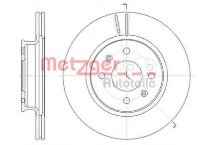 Imagine Disc frana METZGER 61424.10