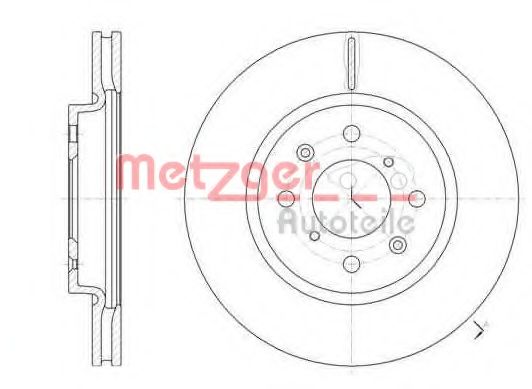 Imagine Disc frana METZGER 61481.10