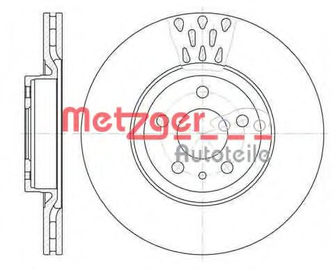 Imagine Disc frana METZGER 6316.10