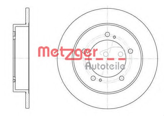 Imagine Disc frana METZGER 6331.00