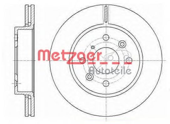 Imagine Disc frana METZGER 6523.10