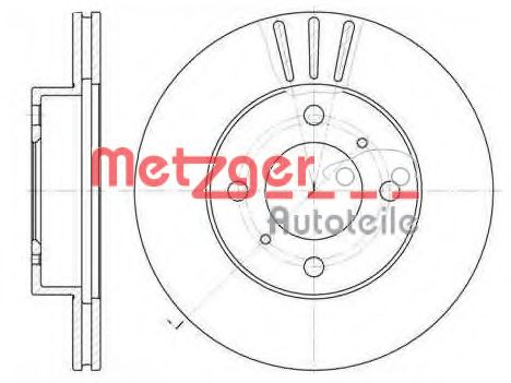 Imagine Disc frana METZGER 6557.10