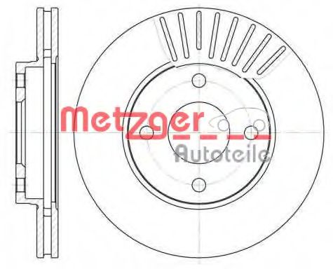 Imagine Disc frana METZGER 6575.10