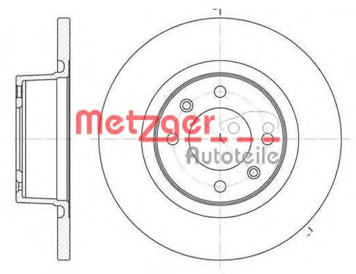 Imagine Disc frana METZGER 6605.00