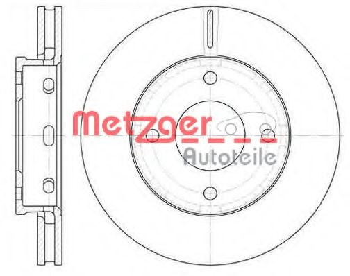 Imagine Disc frana METZGER 6680.10