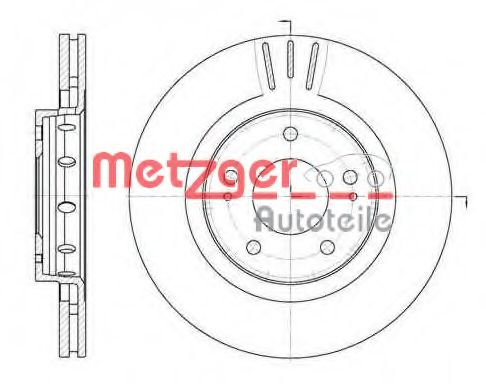 Imagine Disc frana METZGER 6896.10