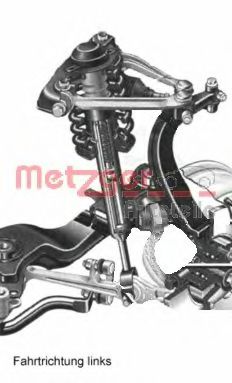 Imagine Suspensie roata METZGER AUDIA2V