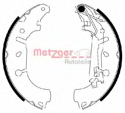 Imagine Set saboti frana METZGER MG 201
