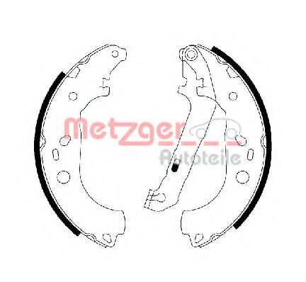 Imagine Set saboti frana METZGER MG 211