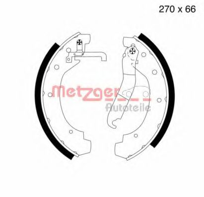 Imagine Set saboti frana METZGER MG 399