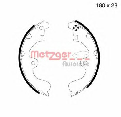 Imagine Set saboti frana METZGER MG 617