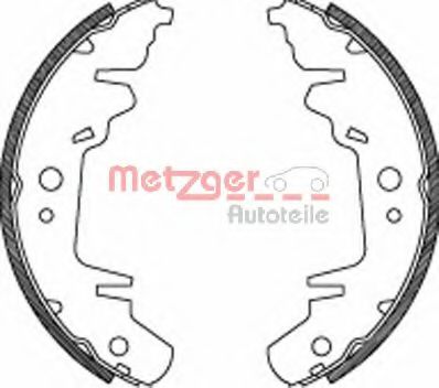 Imagine Set saboti frana METZGER MG 718