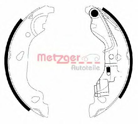 Imagine Set saboti frana METZGER MG 738