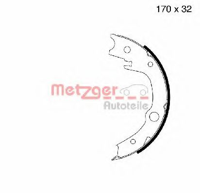 Imagine Set saboti frana, frana de mana METZGER MG 996