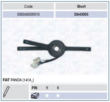 Imagine Comutator coloana directie MAGNETI MARELLI 000043005010