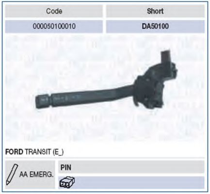 Imagine Comutator coloana directie MAGNETI MARELLI 000050100010