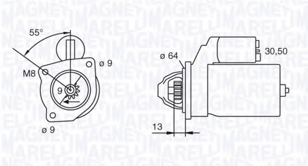 Imagine starter MAGNETI MARELLI 063103025010