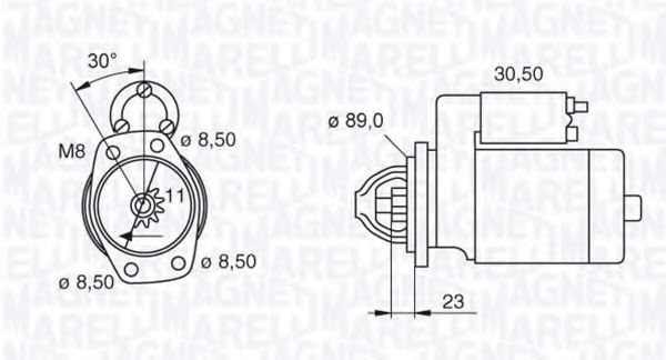 Imagine starter MAGNETI MARELLI 063207151010