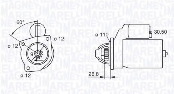 Imagine starter MAGNETI MARELLI 063217226010