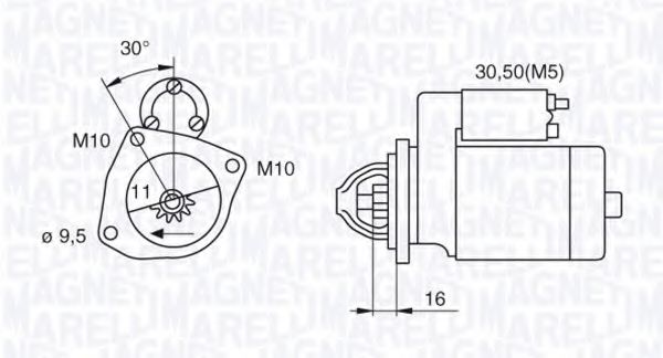 Imagine starter MAGNETI MARELLI 063280029010