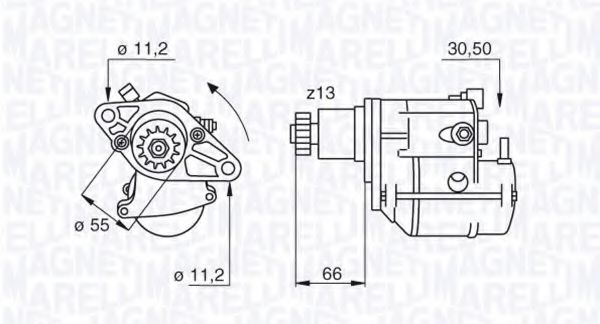 Imagine starter MAGNETI MARELLI 063280053010