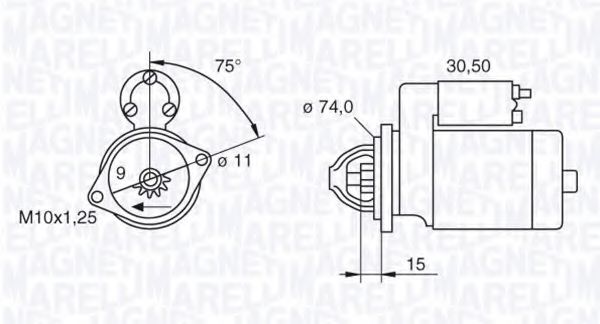 Imagine starter MAGNETI MARELLI 063280054010