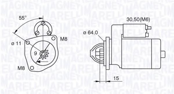 Imagine starter MAGNETI MARELLI 063521070910