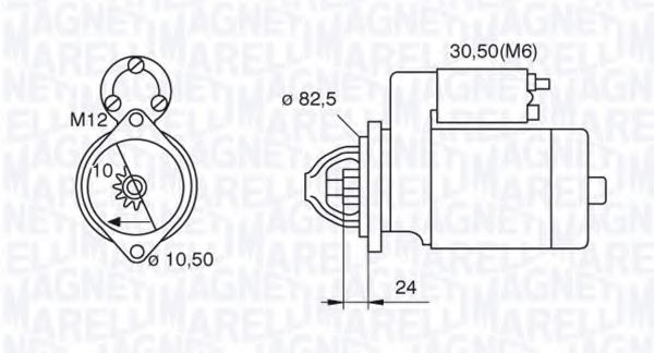 Imagine starter MAGNETI MARELLI 063521090680