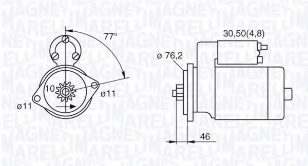 Imagine starter MAGNETI MARELLI 063521230160