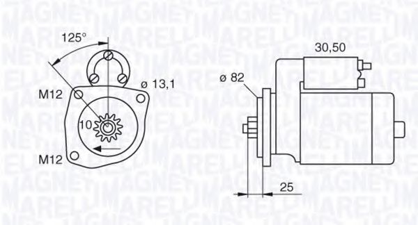 Imagine starter MAGNETI MARELLI 063522609010