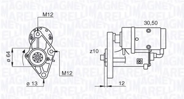 Imagine starter MAGNETI MARELLI 063522616010