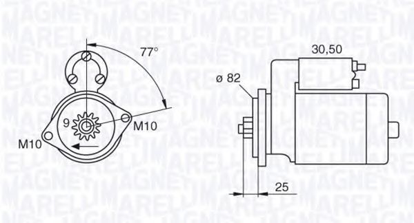 Imagine starter MAGNETI MARELLI 063522622010