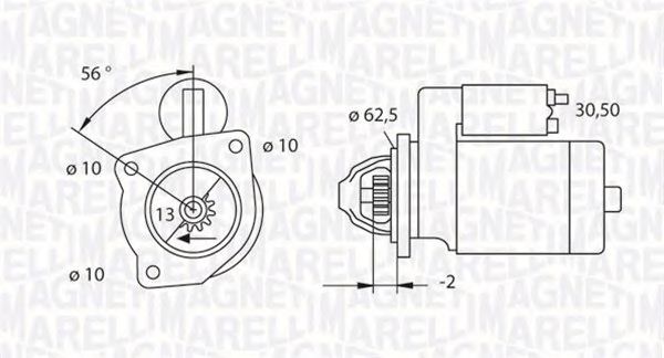 Imagine starter MAGNETI MARELLI 063523623010