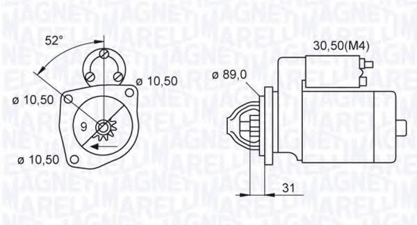 Imagine starter MAGNETI MARELLI 063523623050