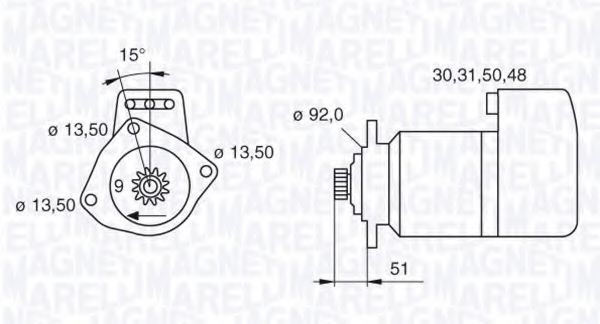 Imagine starter MAGNETI MARELLI 063524160020