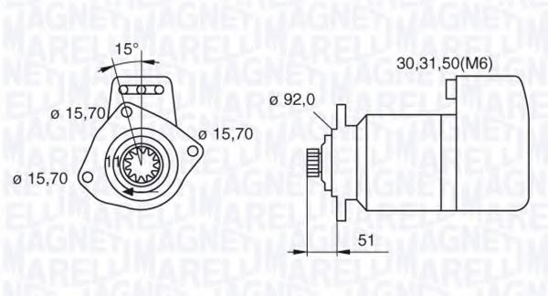 Imagine starter MAGNETI MARELLI 063524160460