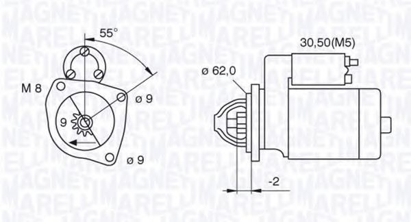 Imagine starter MAGNETI MARELLI 063720001010