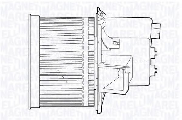 Imagine Ventilator, habitaclu MAGNETI MARELLI 069412655010