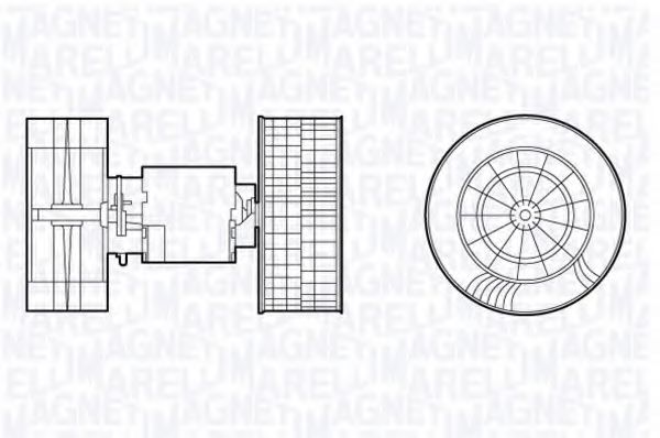 Imagine Ventilator, habitaclu MAGNETI MARELLI 069412693010