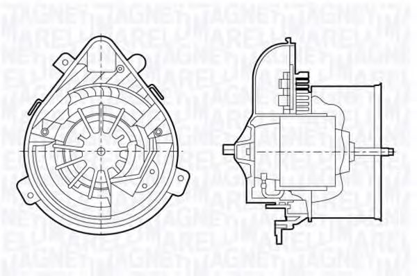 Imagine Ventilator, habitaclu MAGNETI MARELLI 069412695010