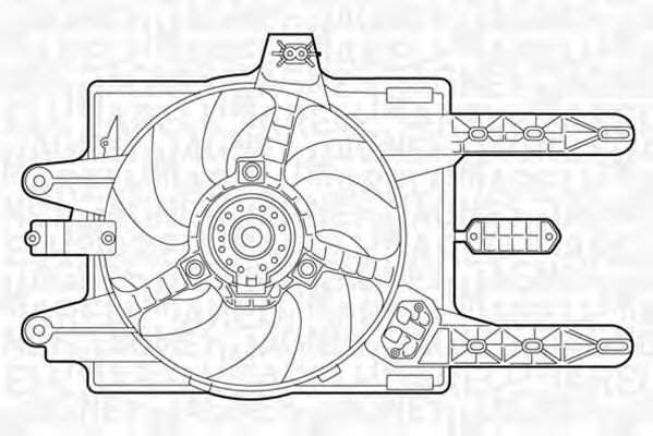 Imagine Ventilator, radiator MAGNETI MARELLI 069422014010